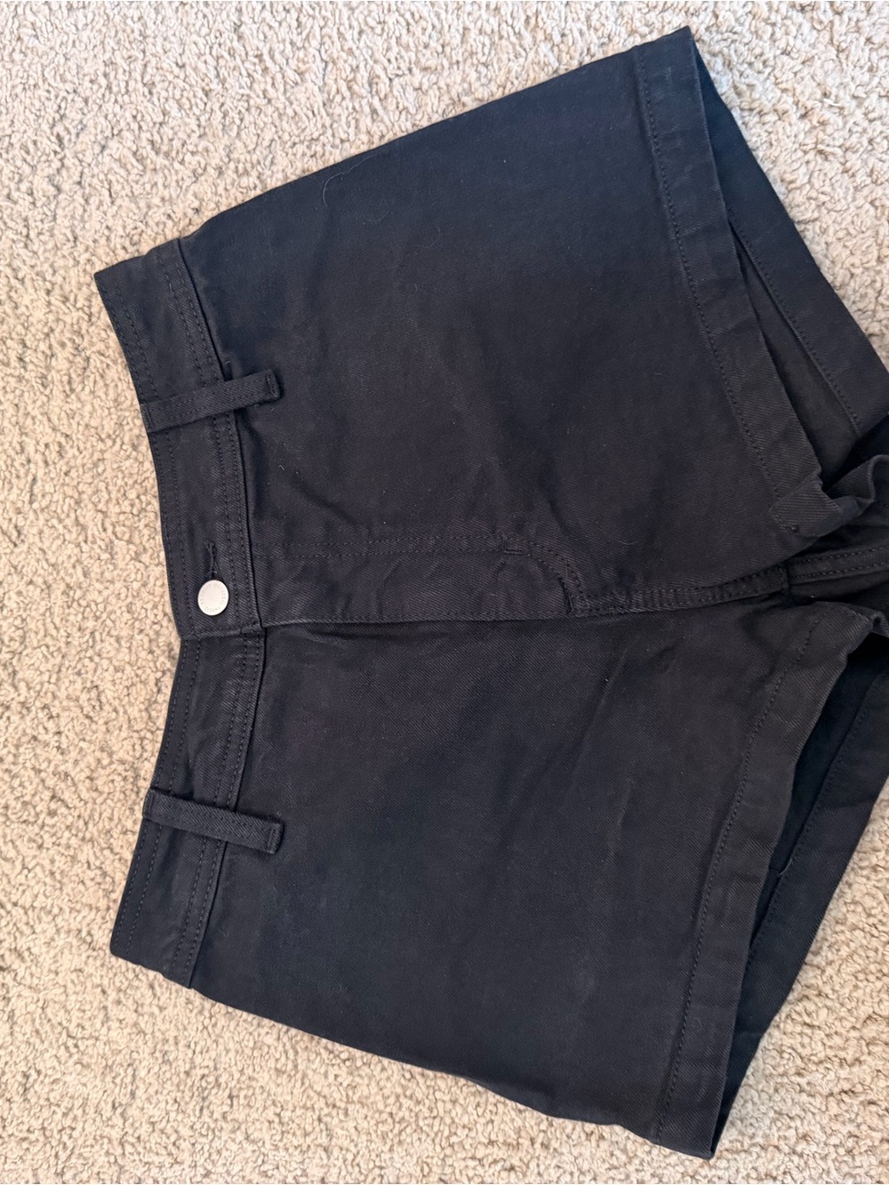Universal Thread Black High-Rise Jean Shorts